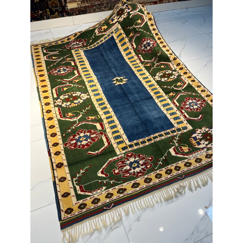 El Dokuma Antik Yörük Halısı 265x190