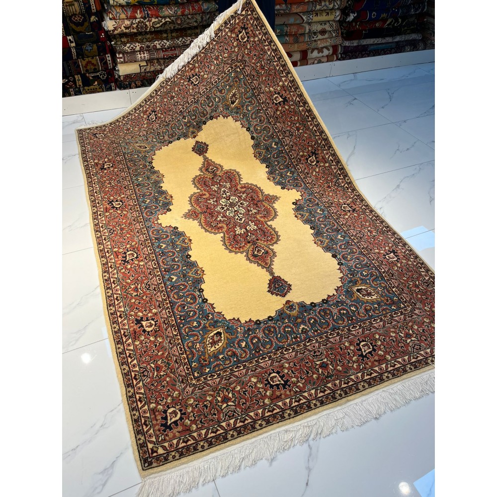 El dokuma Konya Ladik halısı 260x160