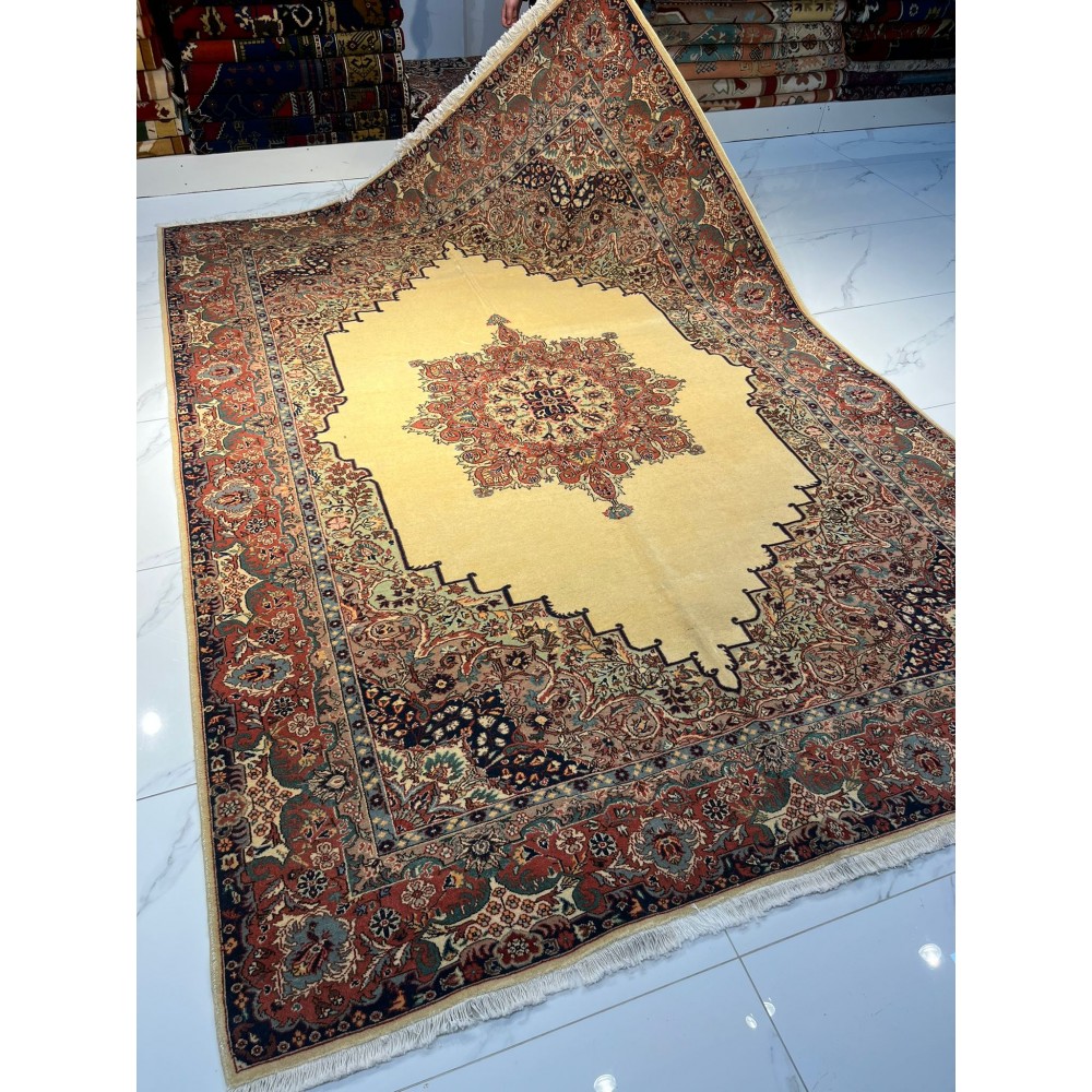 El dokuma Konya Ladik halısı 300x210